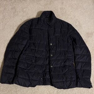 Scotch & Soda Men's Black Puffer Jacket